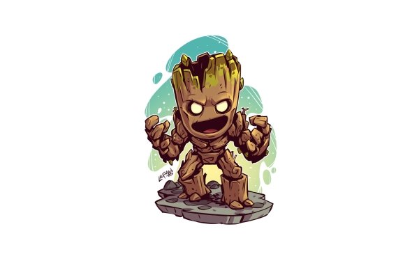 Comics Groot Guardians of the Galaxy HD Wallpaper | Background Image