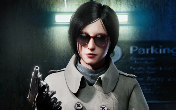 Ada Wong video game Resident Evil 2 (2019) HD Desktop Wallpaper | Background Image