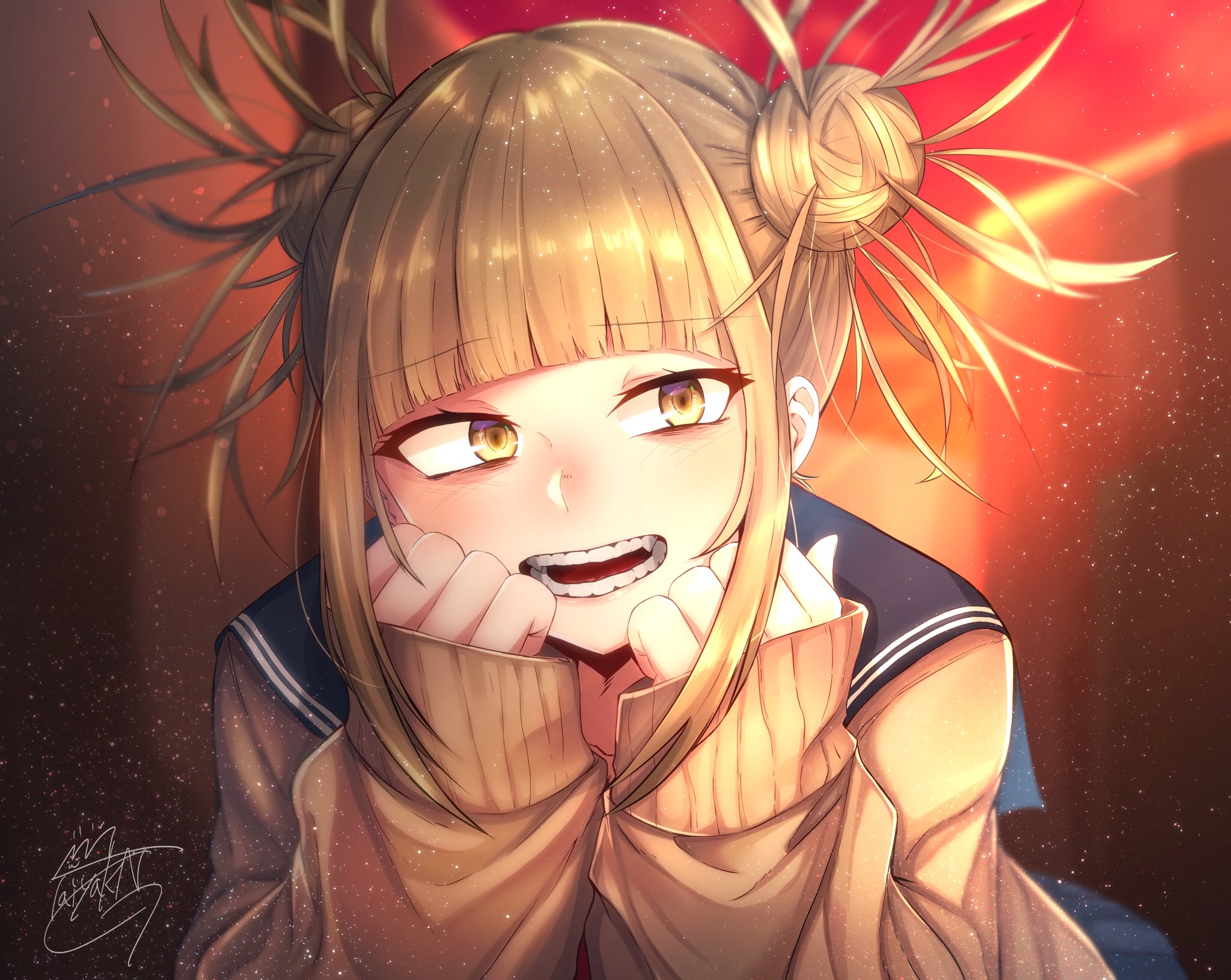 Himiko Toga in love by TaiyaKING