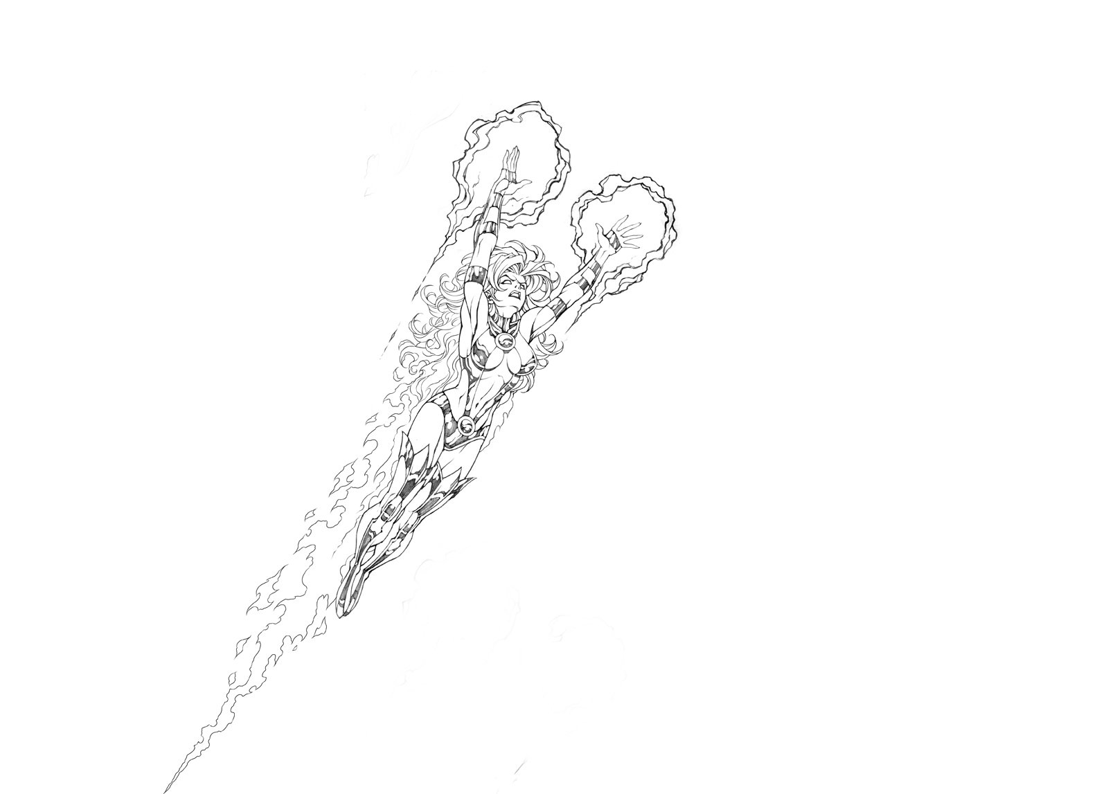 Download DC Comics Starfire (DC Comics) Comic Wallpaper