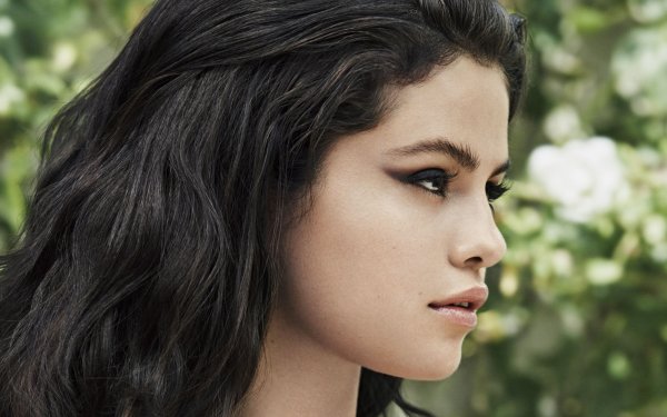 Music Selena Gomez Singers United States Singer American Face Black Hair HD Wallpaper | Background Image