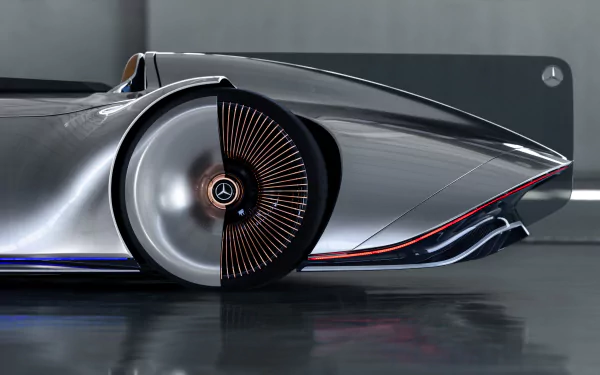 vehicle Mercedes-Benz Vision EQS HD Desktop Wallpaper | Background Image