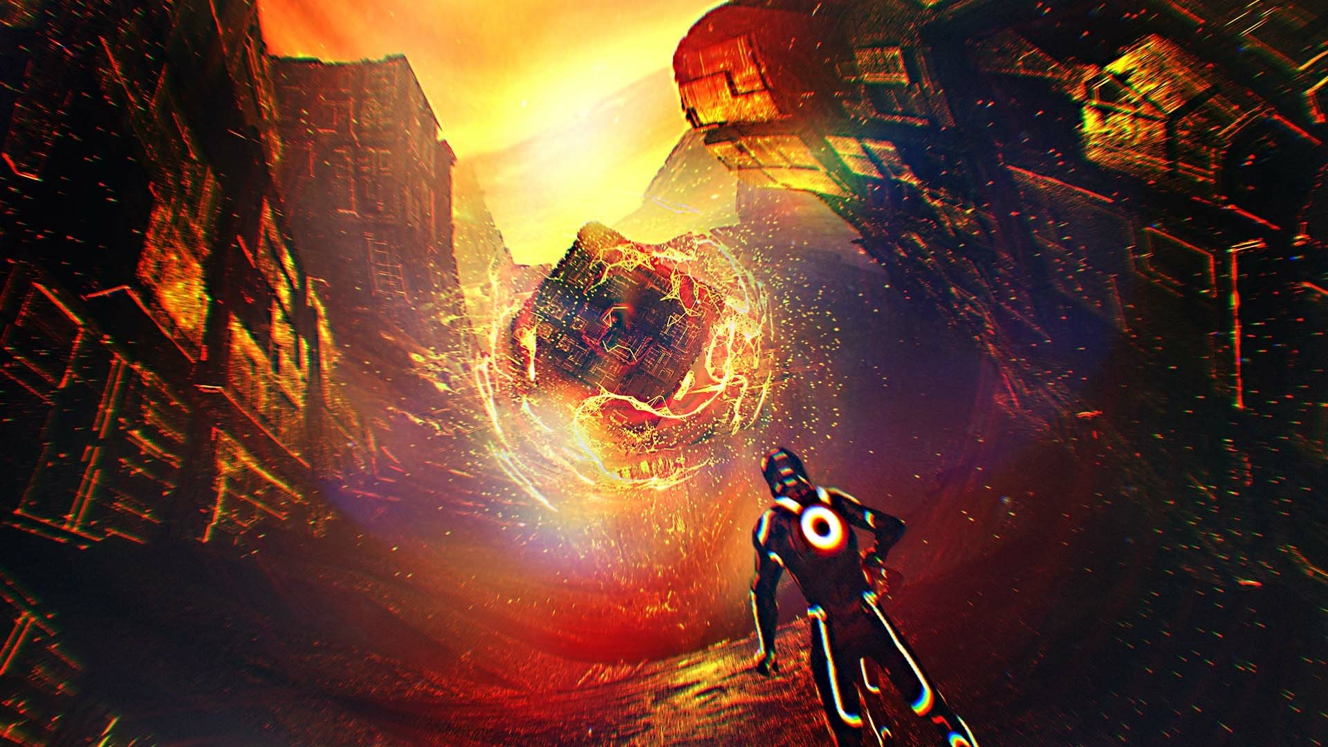 Download Video Game TRON RUN/r HD Wallpaper