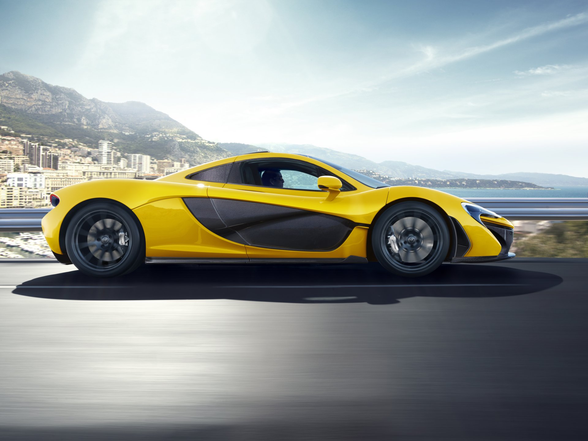 Download Supercar Yellow Car Car McLaren Vehicle McLaren P1 8k Ultra HD Wallpaper