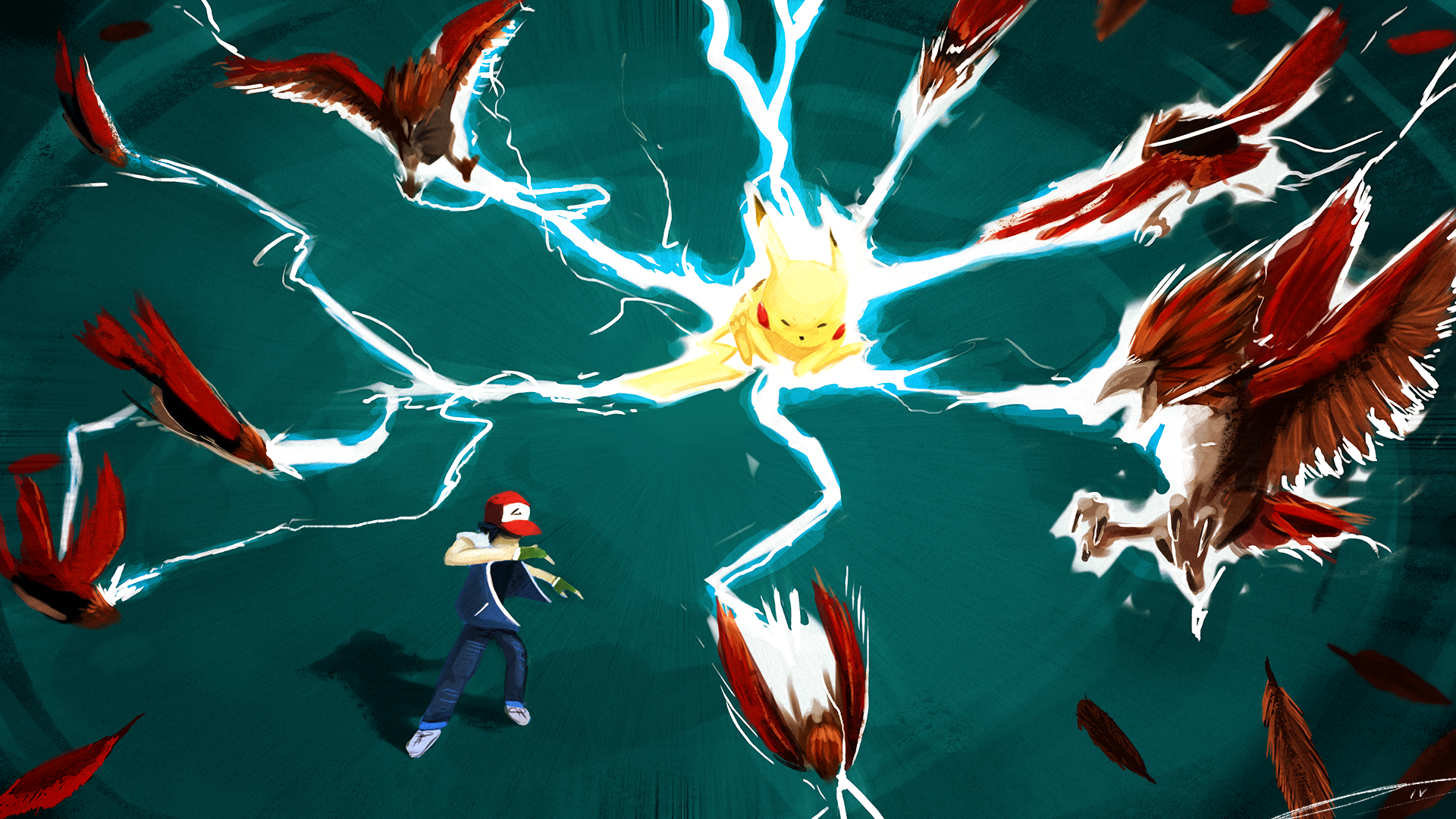 Anime Pokémon HD Wallpaper by Jordan Conlin