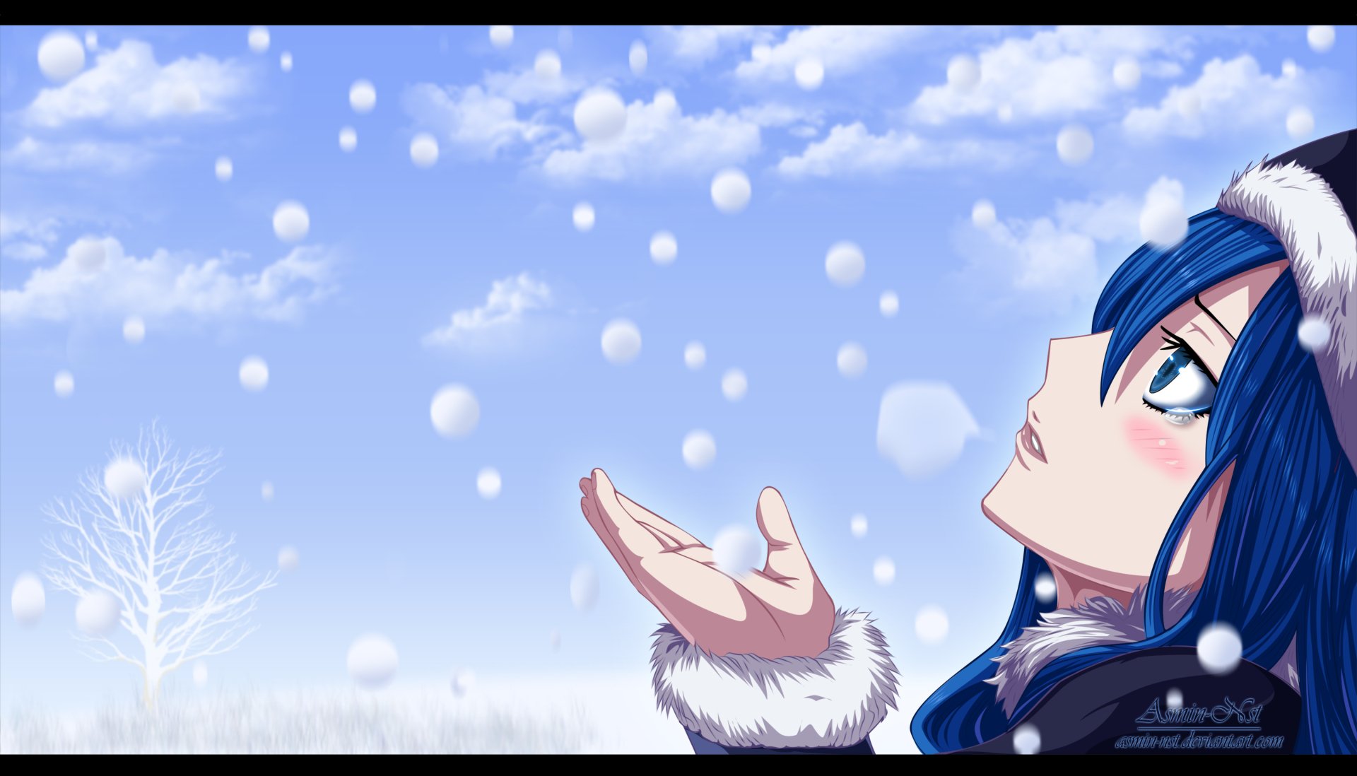 Download Juvia Lockser Anime Fairy Tail HD Wallpaper