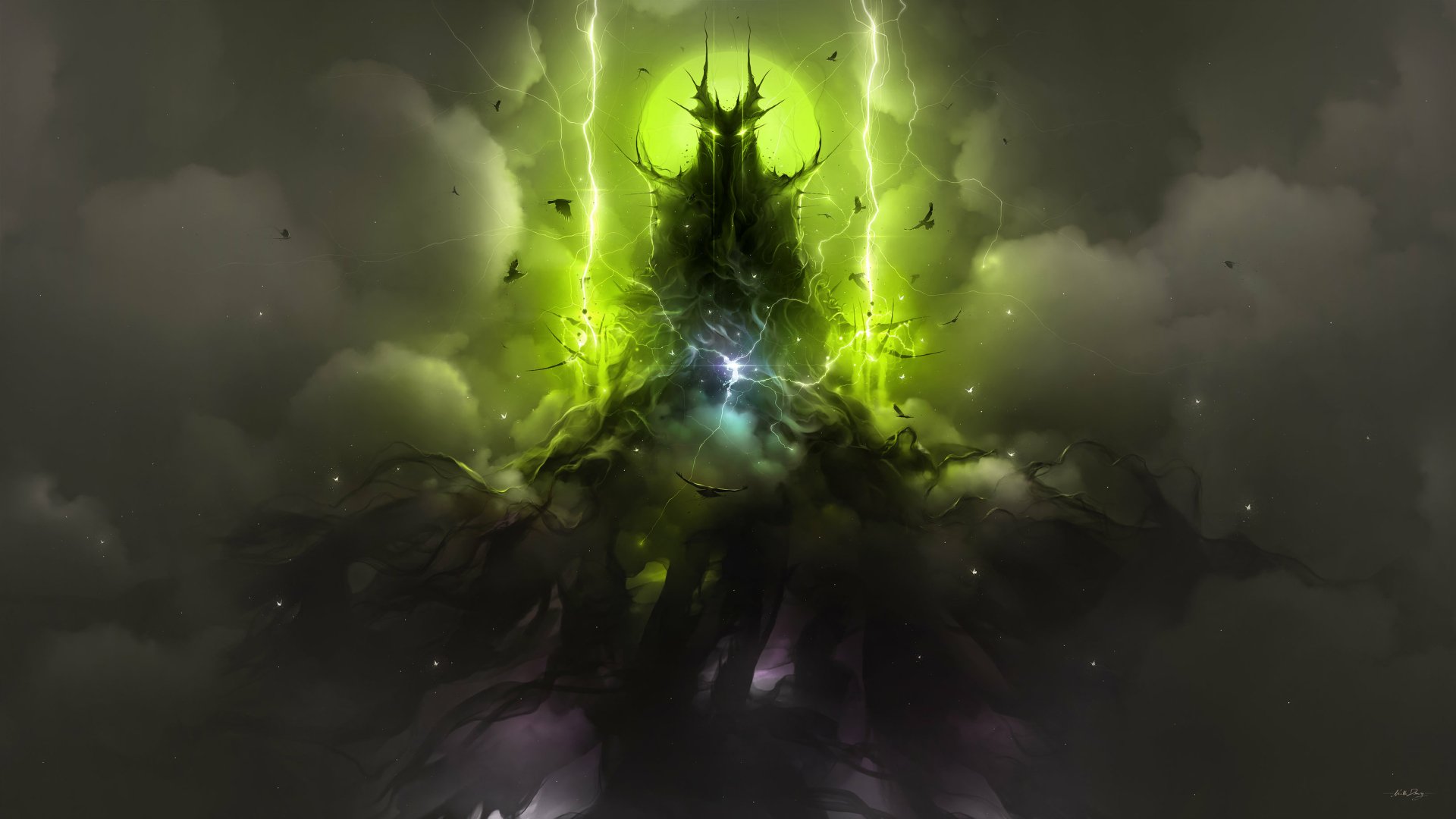 Download Dark Sorcerer HD Wallpaper by Neville Dsouza