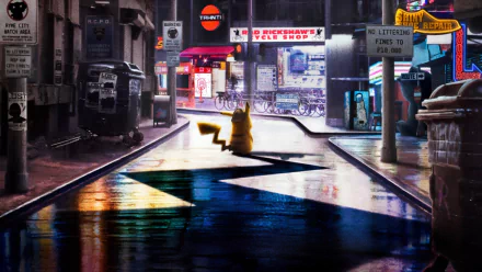 Pikachu movie Pokémon Detective Pikachu HD Desktop Wallpaper | Background Image