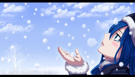 Juvia Lockser Anime Fairy Tail HD Desktop Wallpaper | Background Image