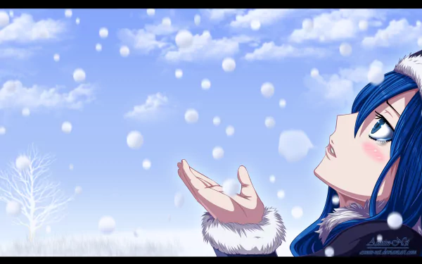 Juvia Lockser Anime Fairy Tail HD Desktop Wallpaper | Background Image