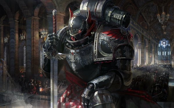 Video Game Warhammer 40K Warhammer Warrior Sword Armor HD Wallpaper | Background Image