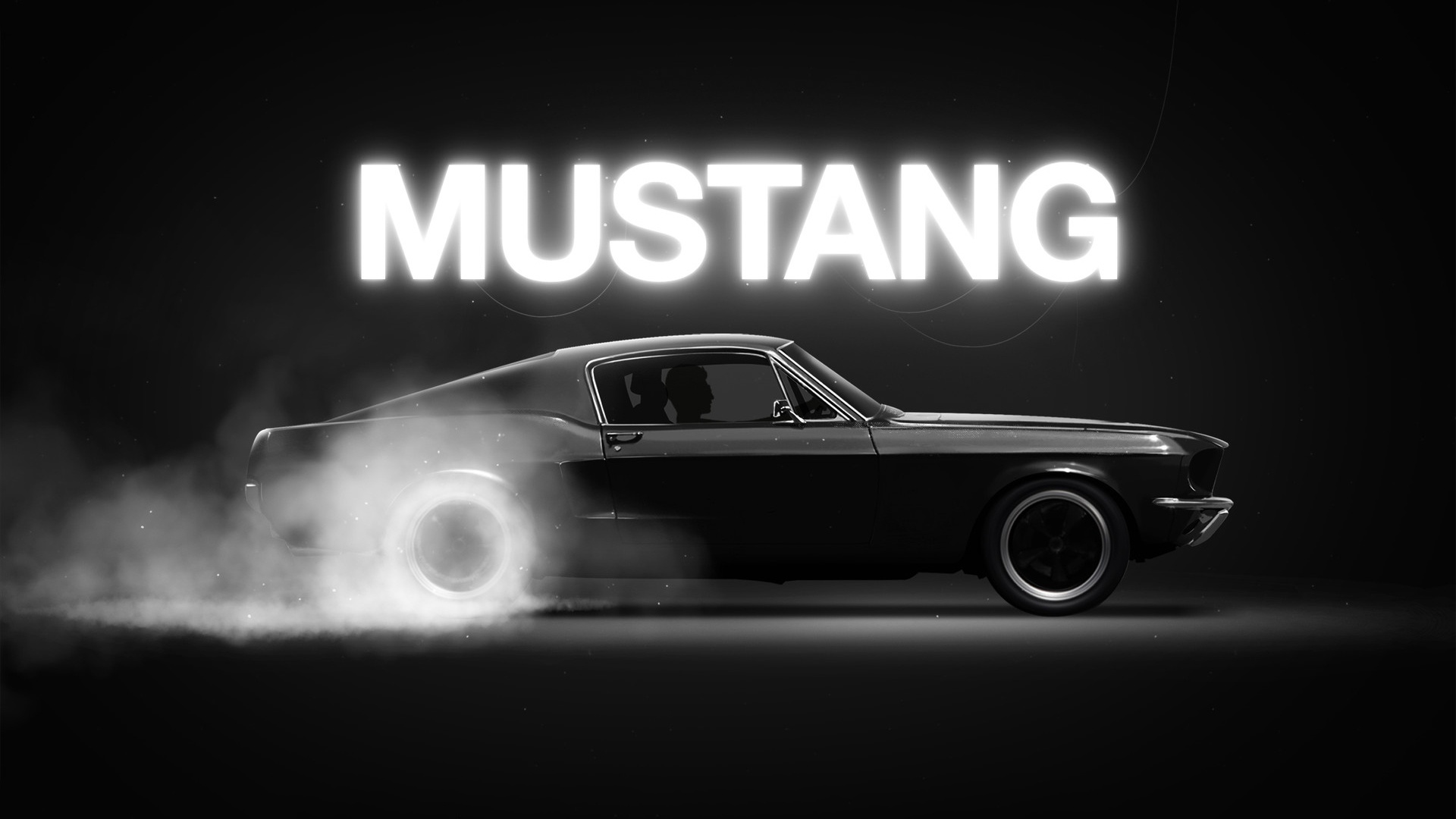 Mustang Wallpaper Logo