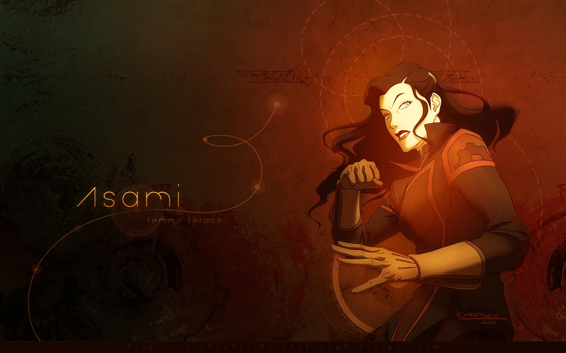 Download Asami Sato Anime Avatar: The Legend Of Korra HD Wallpaper by  BreakthroughDesigns