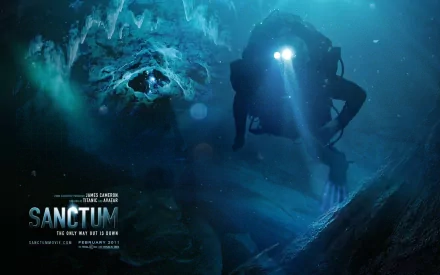 movie Sanctum HD Desktop Wallpaper | Background Image