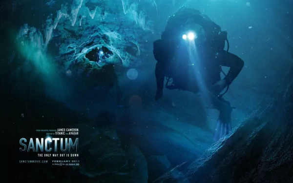 movie Sanctum HD Desktop Wallpaper | Background Image