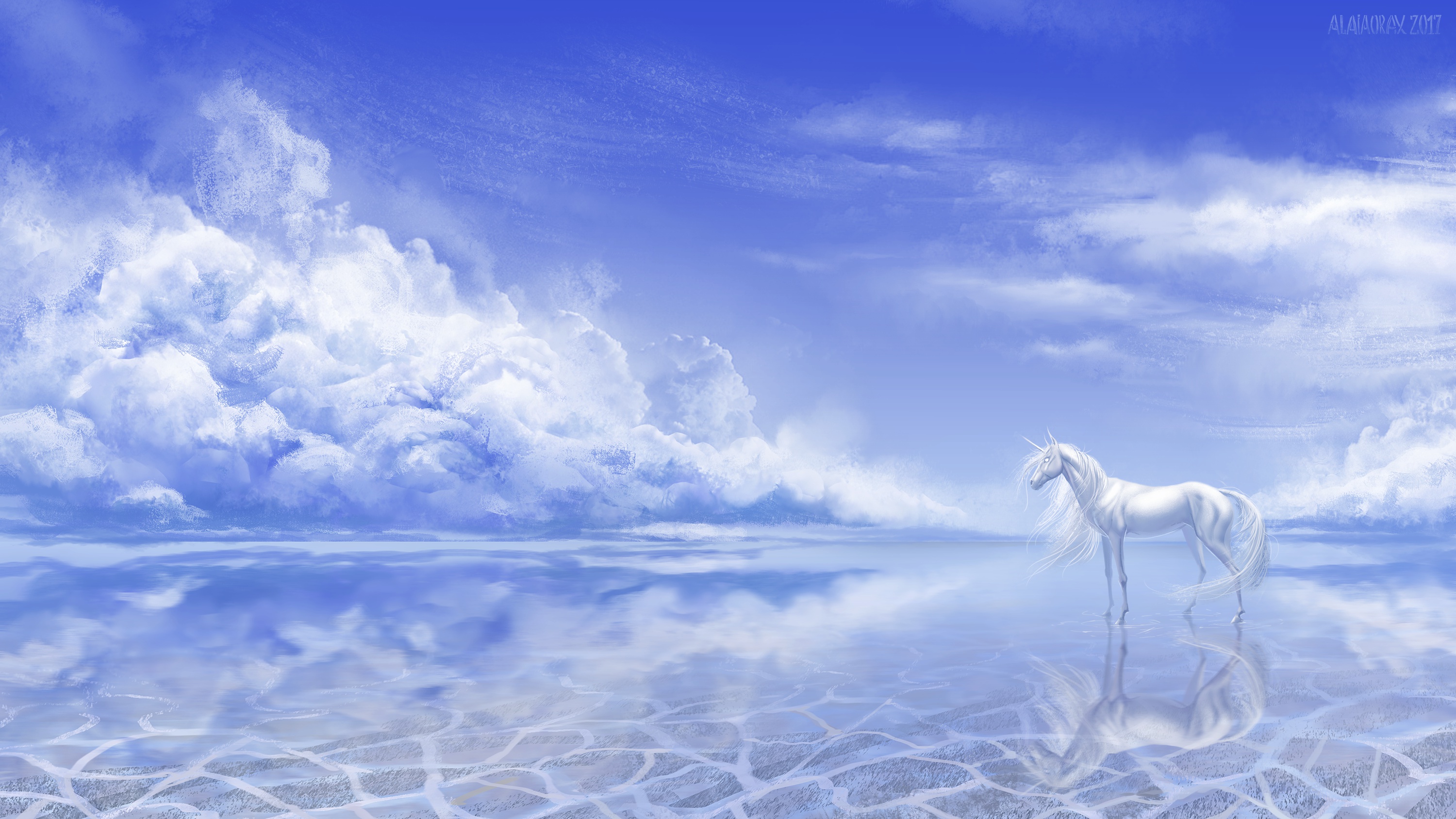 Fantasy Unicorn HD Wallpaper by Ann Hetmanchuk
