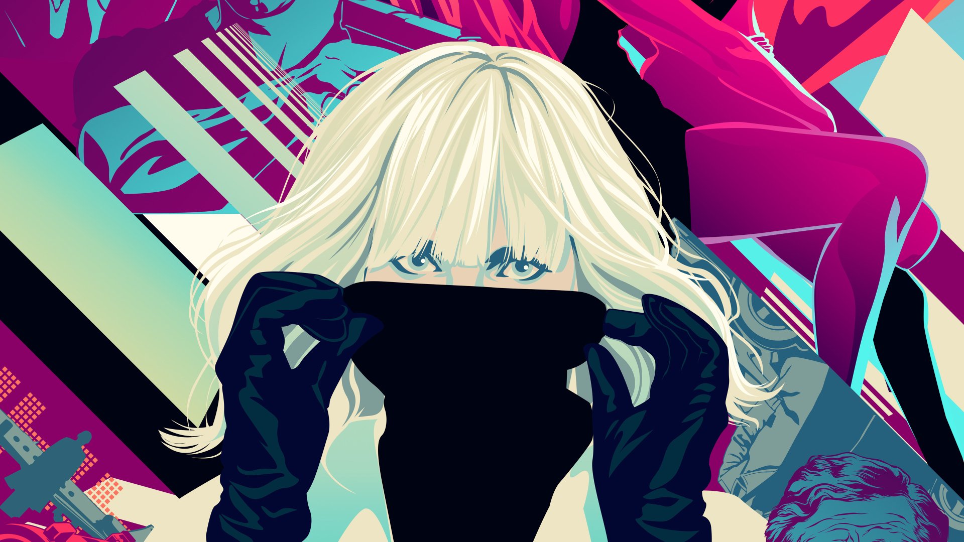 Download Movie Atomic Blonde 4k Ultra HD Wallpaper by edz Gatdula