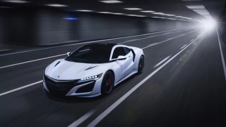 supercar white car car Acura vehicle Acura NSX HD Desktop Wallpaper | Background Image