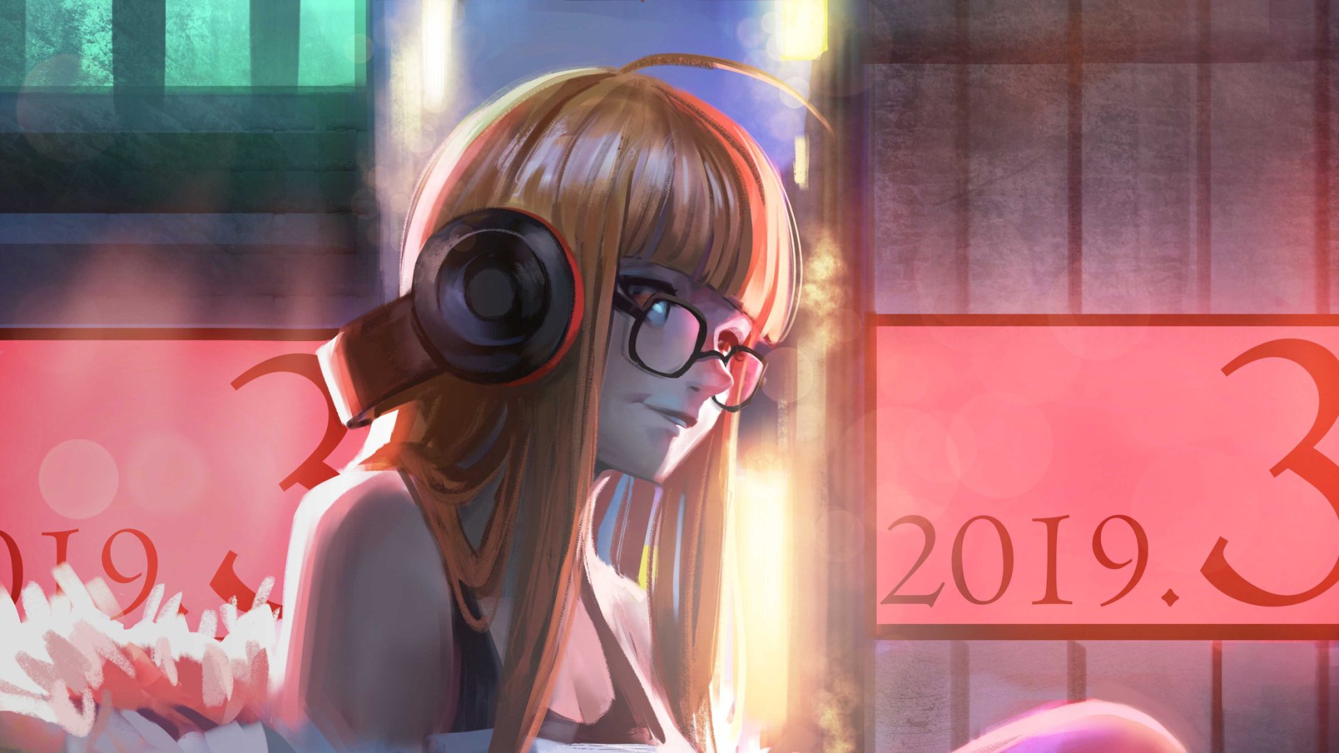 Download Futaba Sakura Video Game Persona 5 HD Wallpaper by Reagan Long
