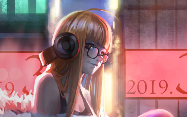 Futaba Sakura video game Persona 5 HD Desktop Wallpaper | Background Image