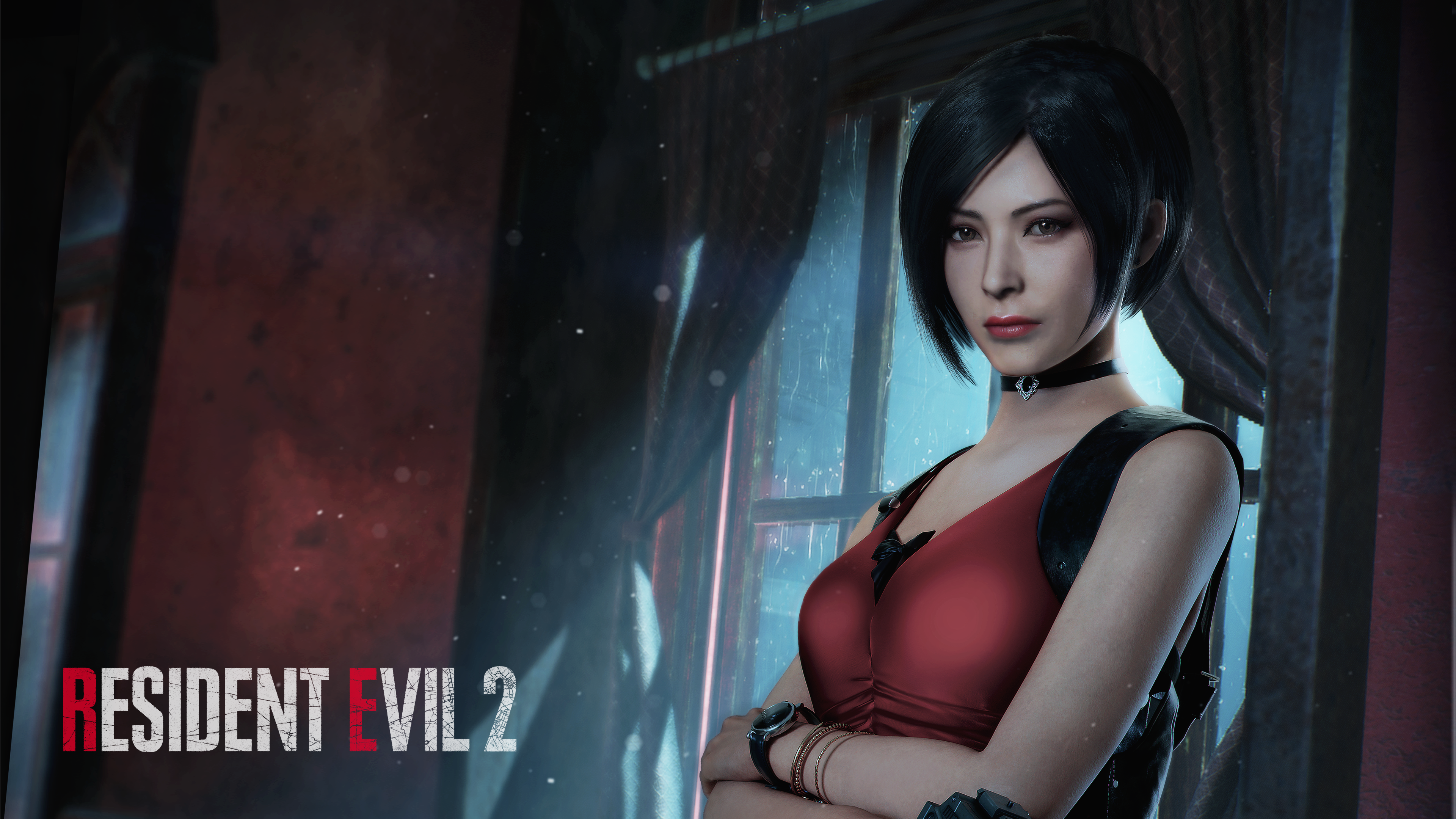 Download Ada Wong in Resident Evil 2 Remake Wallpaper