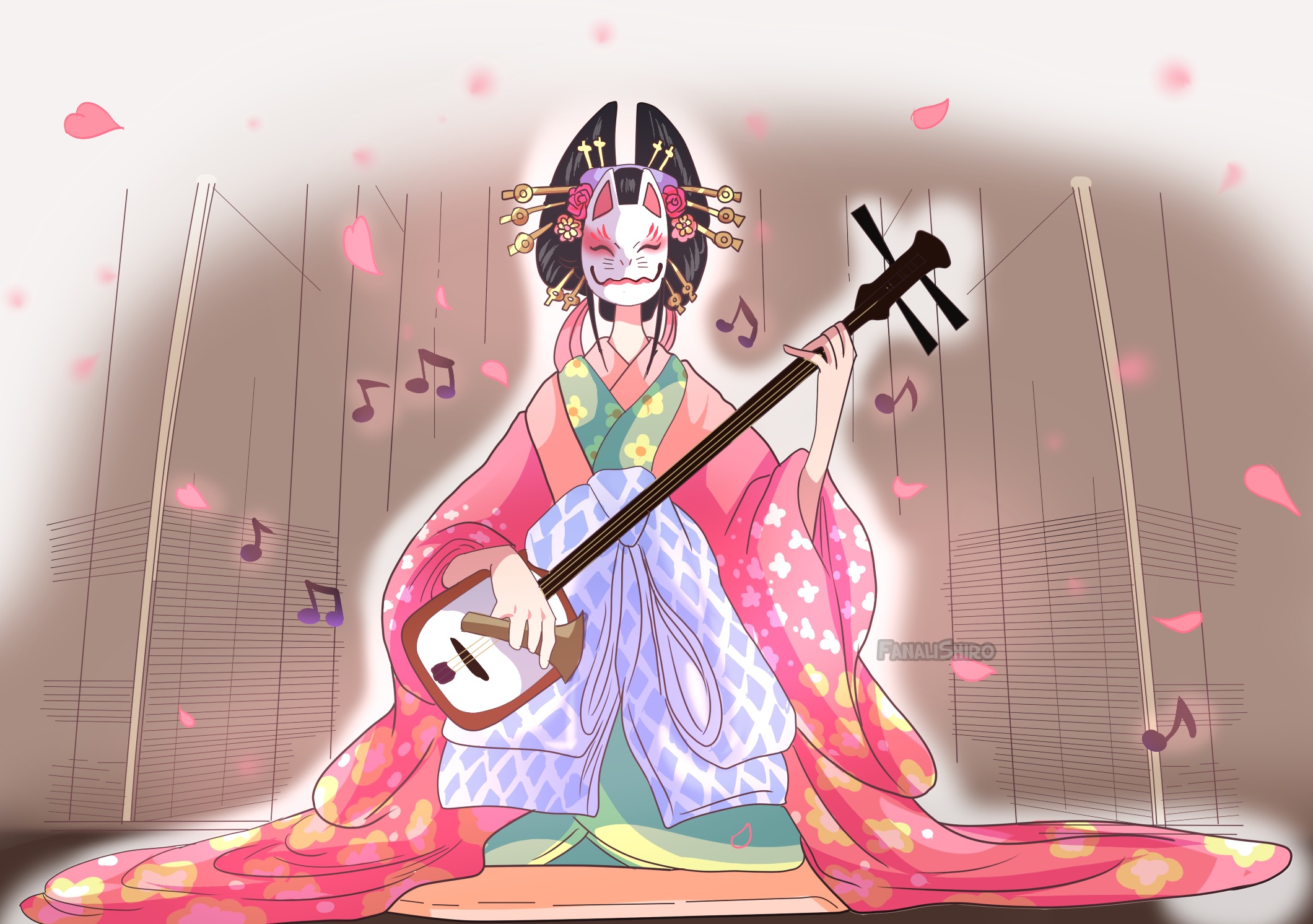Komurasaki's Song HD Wallpaper | Background Image | 2120x1492 | ID