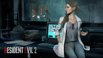 video game Resident Evil 2 (2019) HD Desktop Wallpaper | Background Image