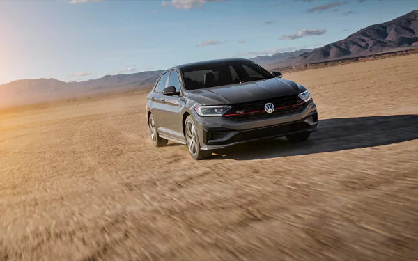 desert silver car compact car car Volkswagen vehicle Volkswagen Jetta HD Desktop Wallpaper | Background Image