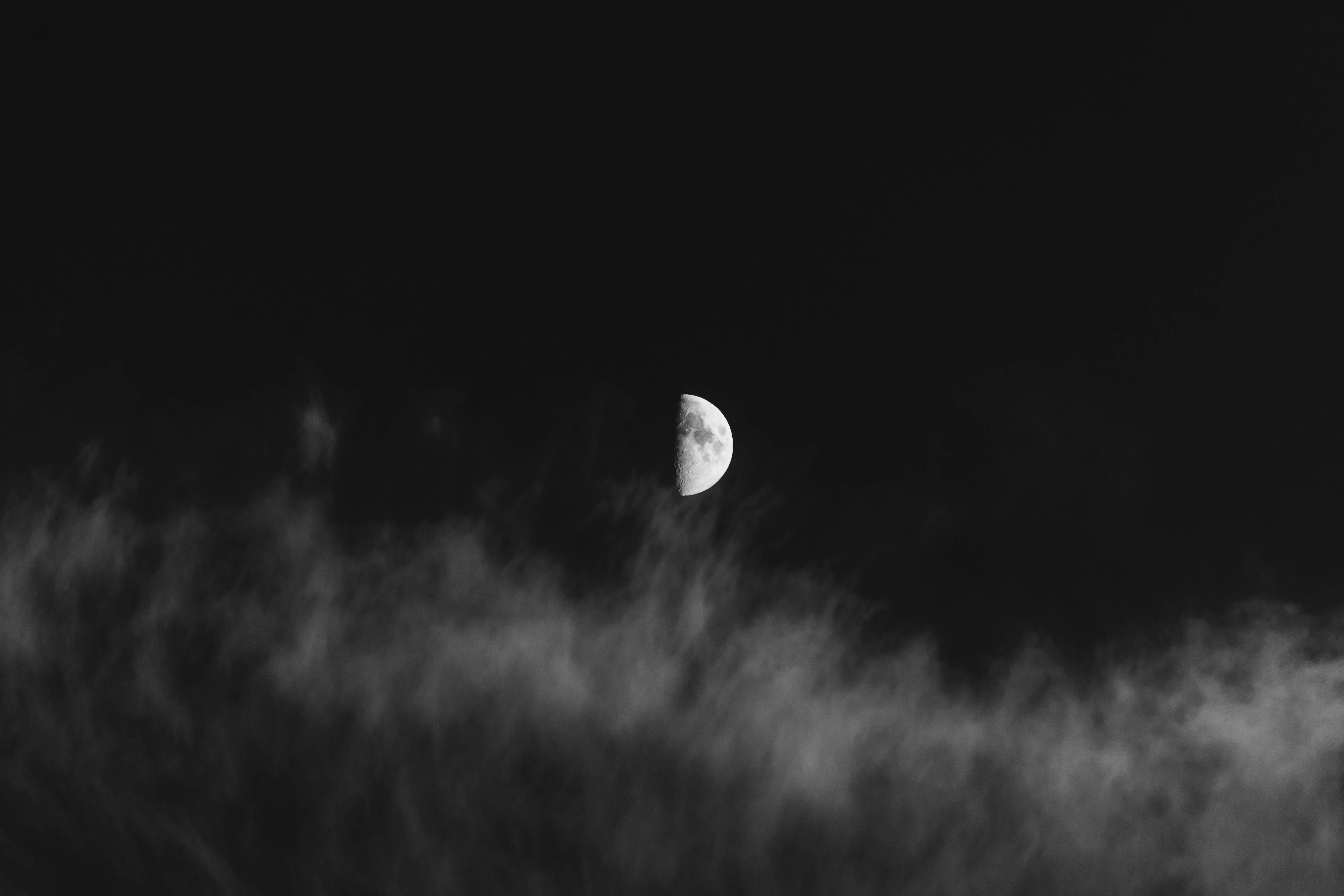 Download Night Nature Moon 4k Ultra HD Wallpaper by Jim Abbring