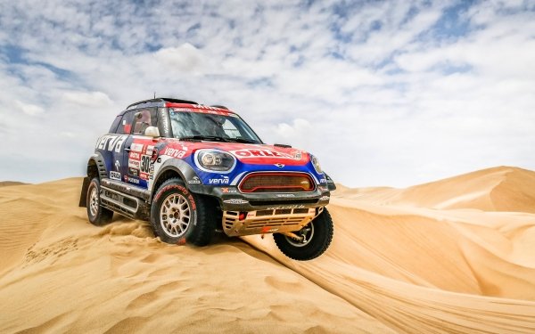 Sports Rallying Car Vehicle Desert Sand HD Wallpaper | Background Image