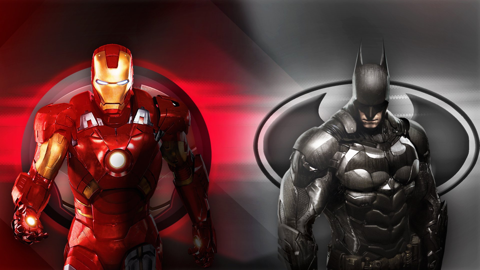 Iron man & Batman by AltEdits-ig