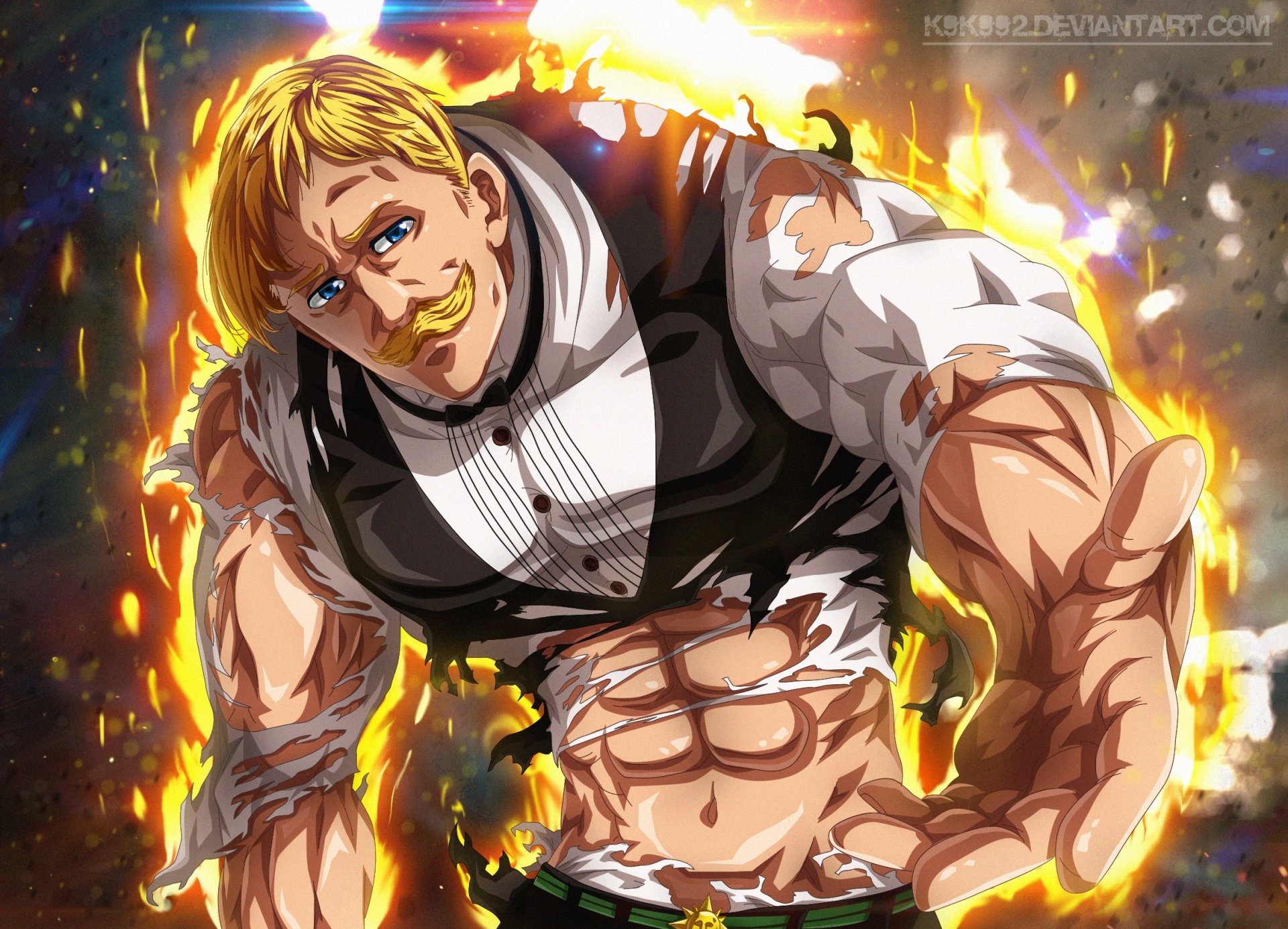 Escanor - The Seven Deadly Sins HD Wallpaper by k9k992