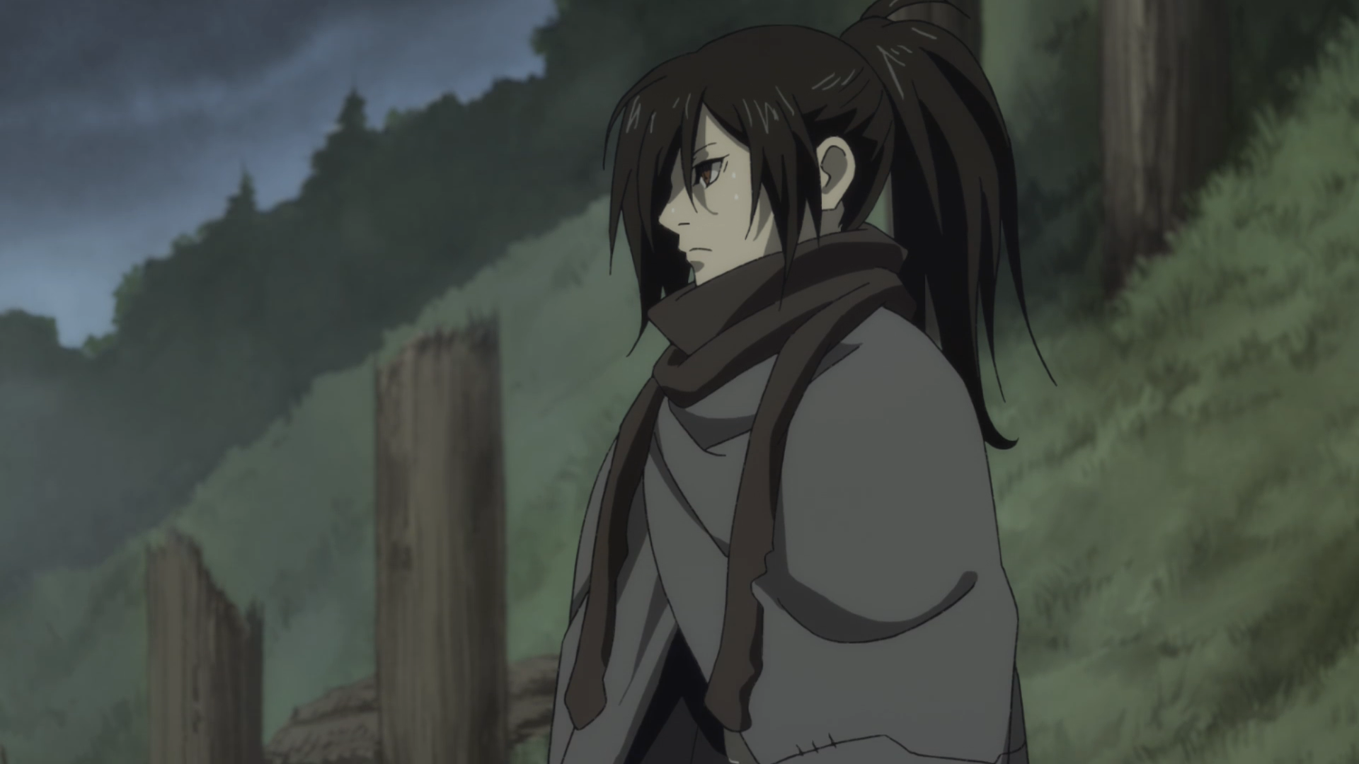 Hyakkimaru from the anime Dororo in a high-definition desktop wallpaper.