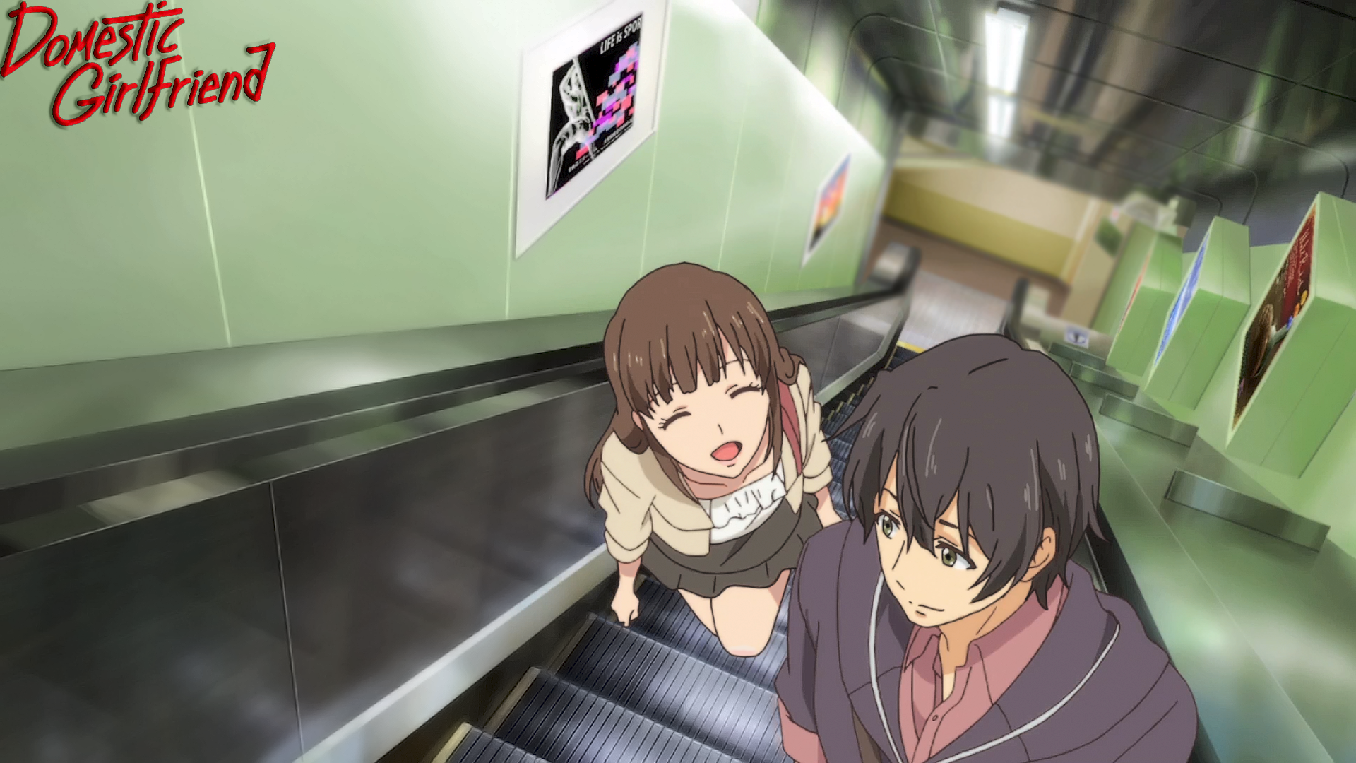 Anime Domestic Girlfriend HD Wallpaper by TearYui