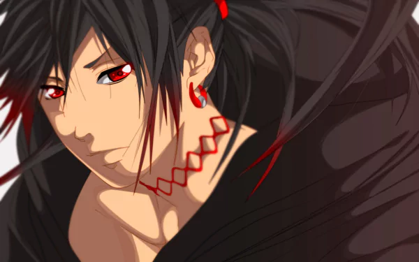 Anime Laughing Under the Clouds HD Desktop Wallpaper | Background Image