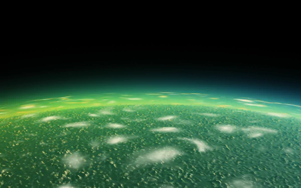  The Green planet