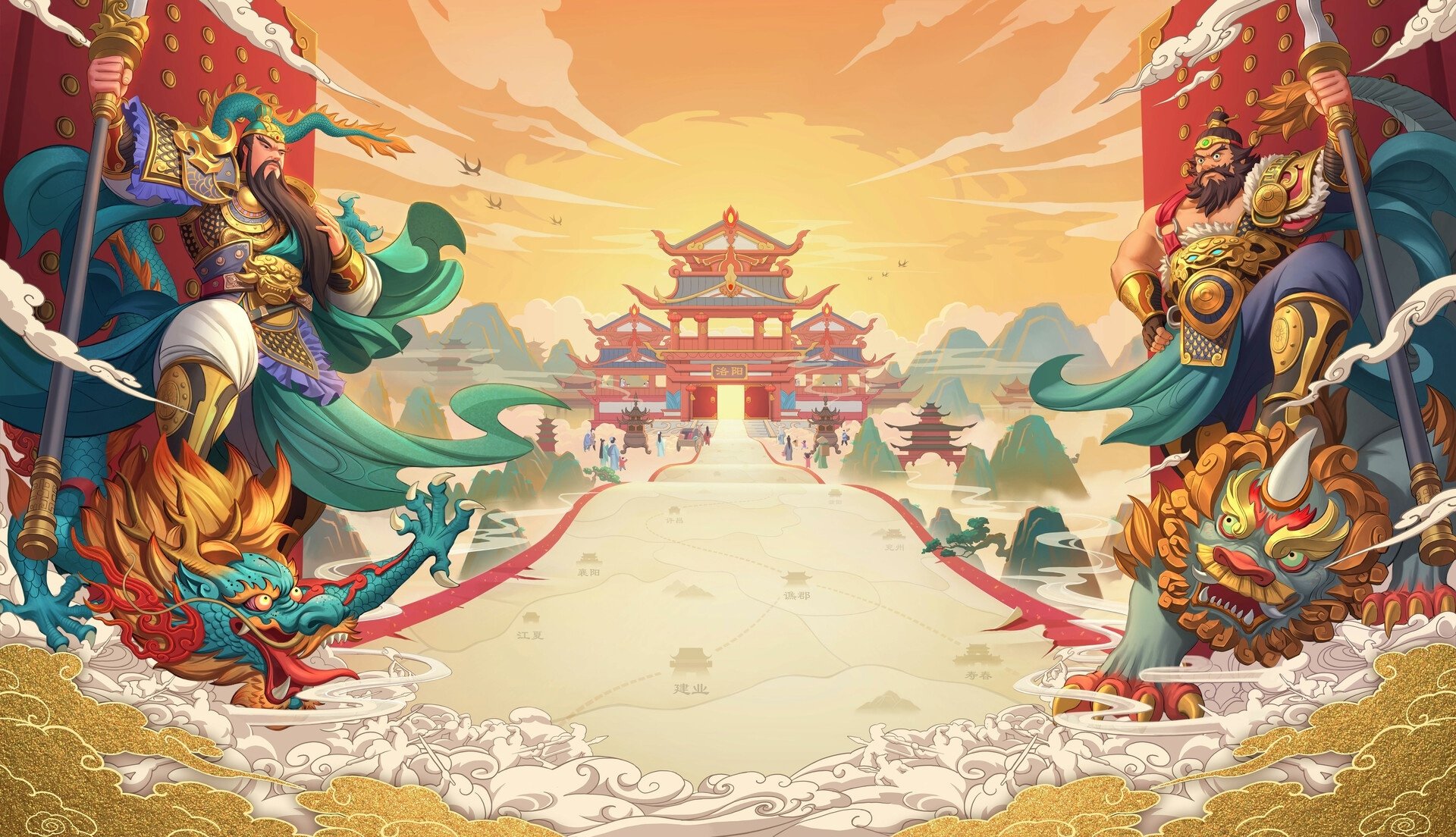 Download Fantasy Oriental HD Wallpaper | 1920x1104 | Wallpaper Abyss