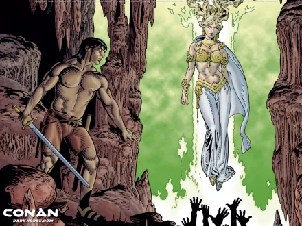 Comic Conan HD Desktop Wallpaper | Background Image