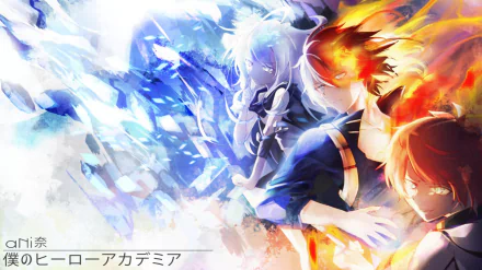 Shoto Todoroki Anime My Hero Academia HD Desktop Wallpaper | Background Image