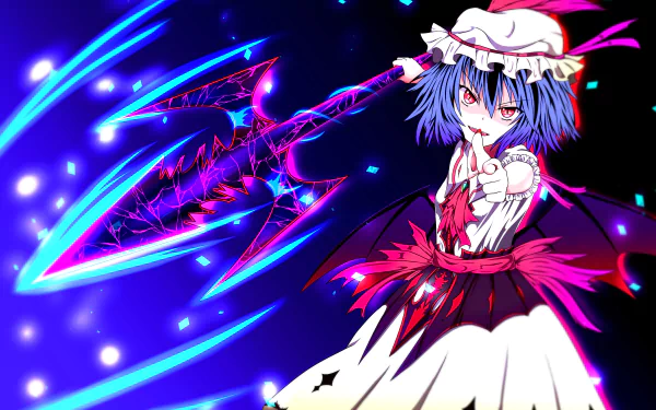 Remilia Scarlet Anime Touhou HD Desktop Wallpaper | Background Image
