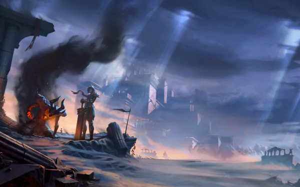 Pele (Smite) video game Smite HD Desktop Wallpaper | Background Image