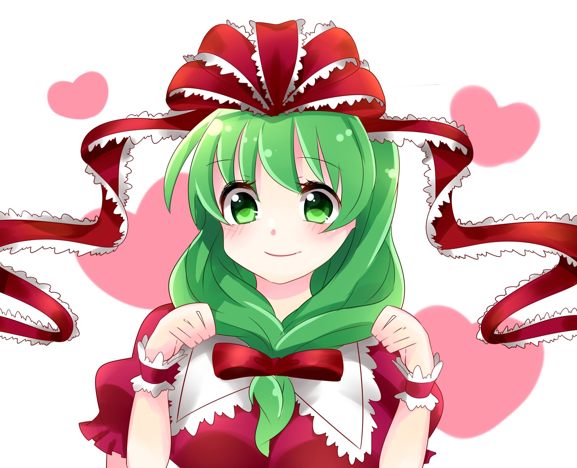 Download Hina Kagiyama Anime Touhou HD Wallpaper by 御浦ちより