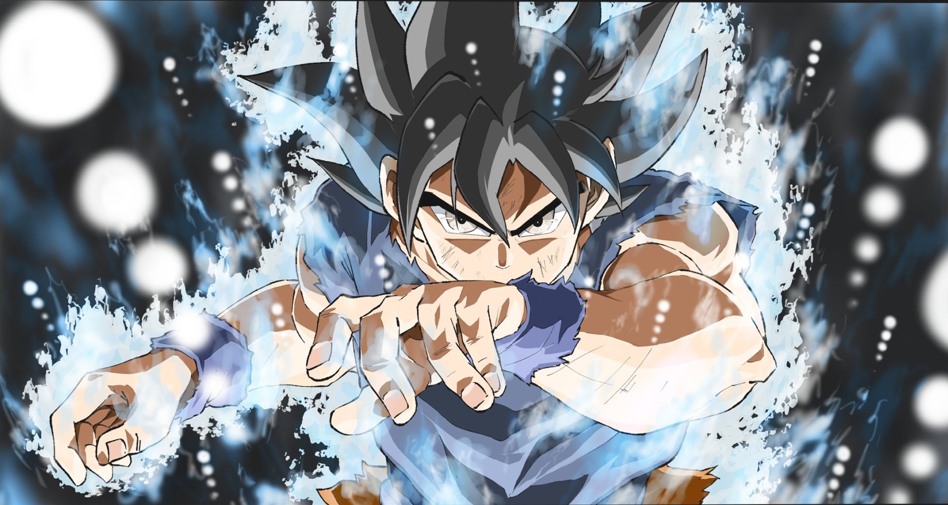 Download Ultra Instinct (Dragon Ball) Goku Anime Dragon Ball Super  HD Wallpaper by 小石のような男