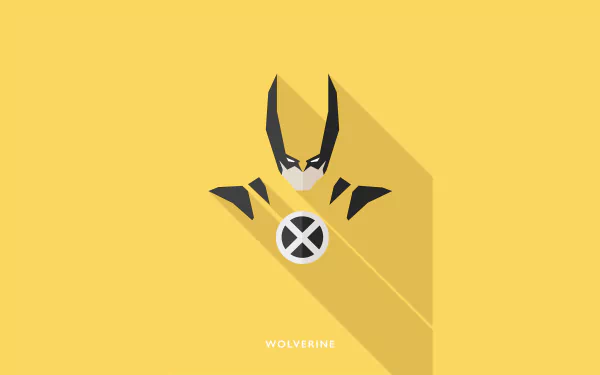 minimalist Comic Wolverine Minimalist Comic HD Desktop Wallpaper | Background Image