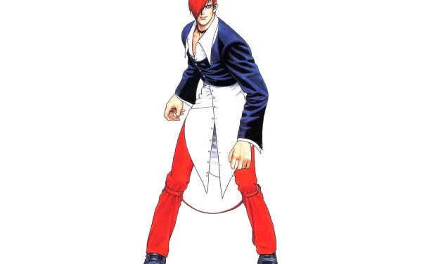 Comic Iori Yagami HD Desktop Wallpaper | Background Image