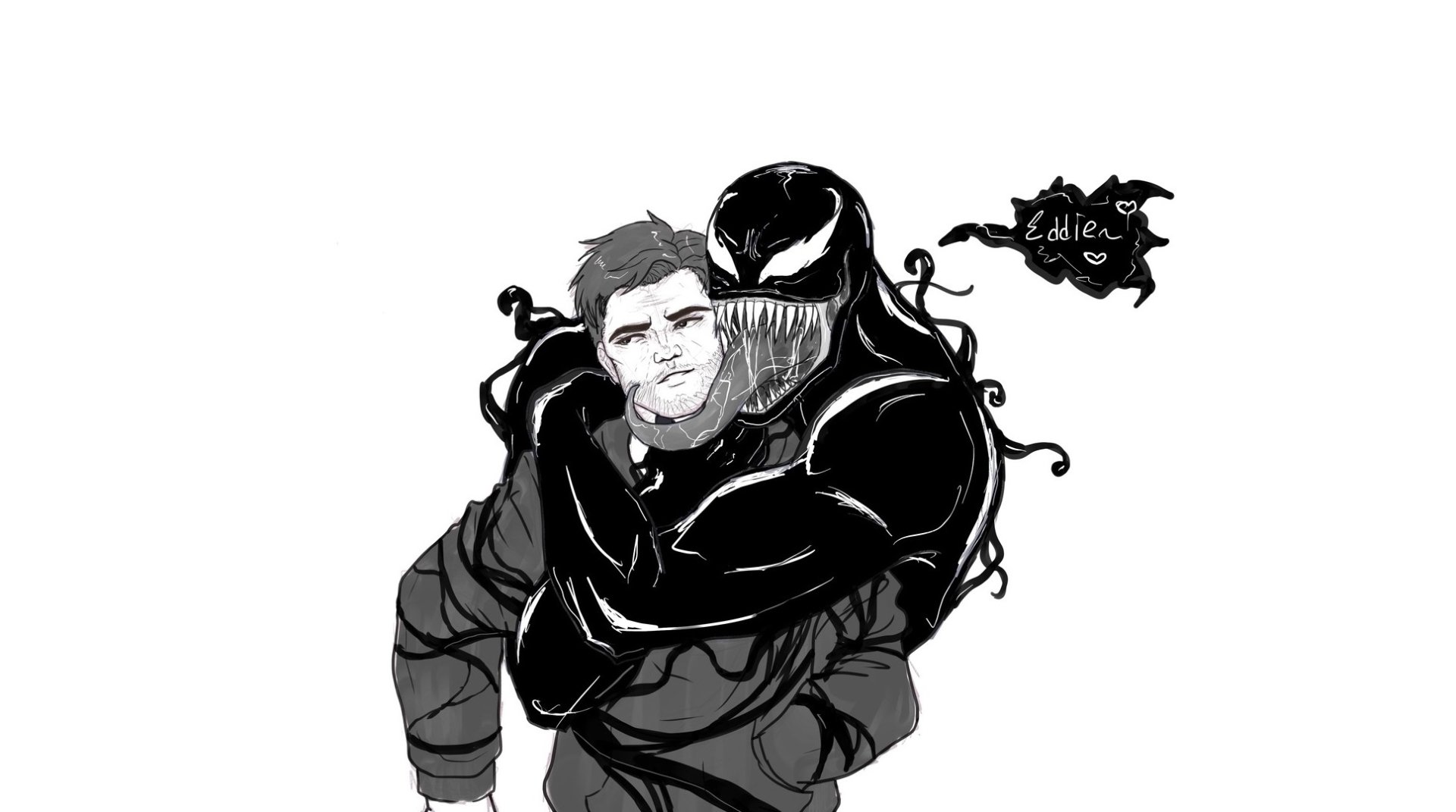 Download Eddie Brock Comic Venom HD Wallpaper