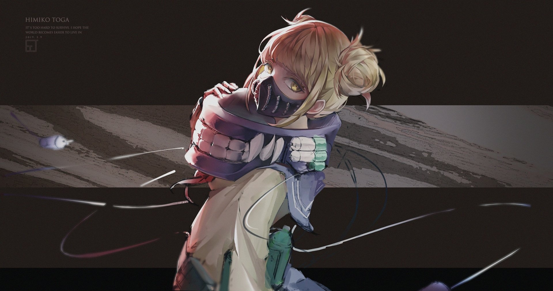 Download Himiko Toga Anime My Hero Academia HD Wallpaper by ErJ