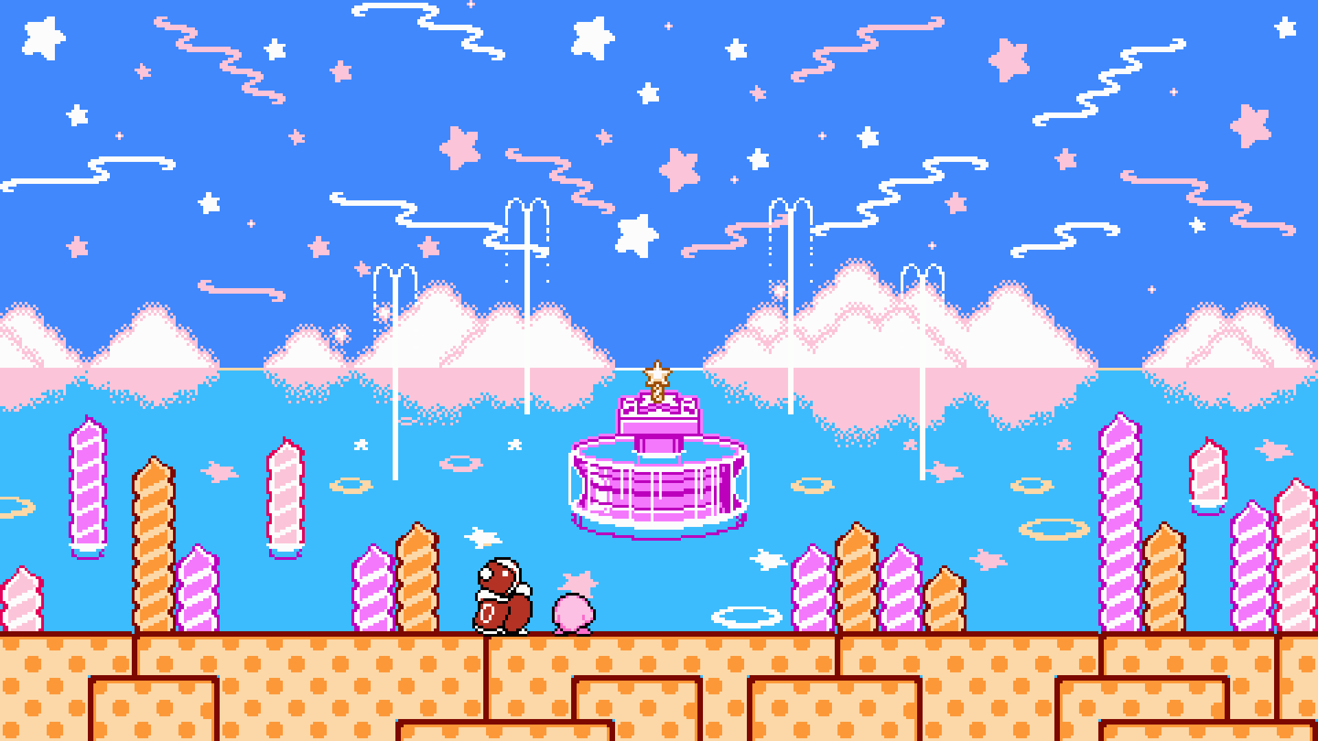 Hãy đắm mình trong Kirby\'s Adventure và khám phá vương quốc Dream Land với Kirby. Tựa game này không chỉ sở hữu đồ họa tuyệt đẹp mà còn mang đến những trải nghiệm vô cùng thú vị. Với nhiều cấp độ khác nhau, bạn sẽ không bao giờ thấy nhàm chán khi tham gia chơi trò này.