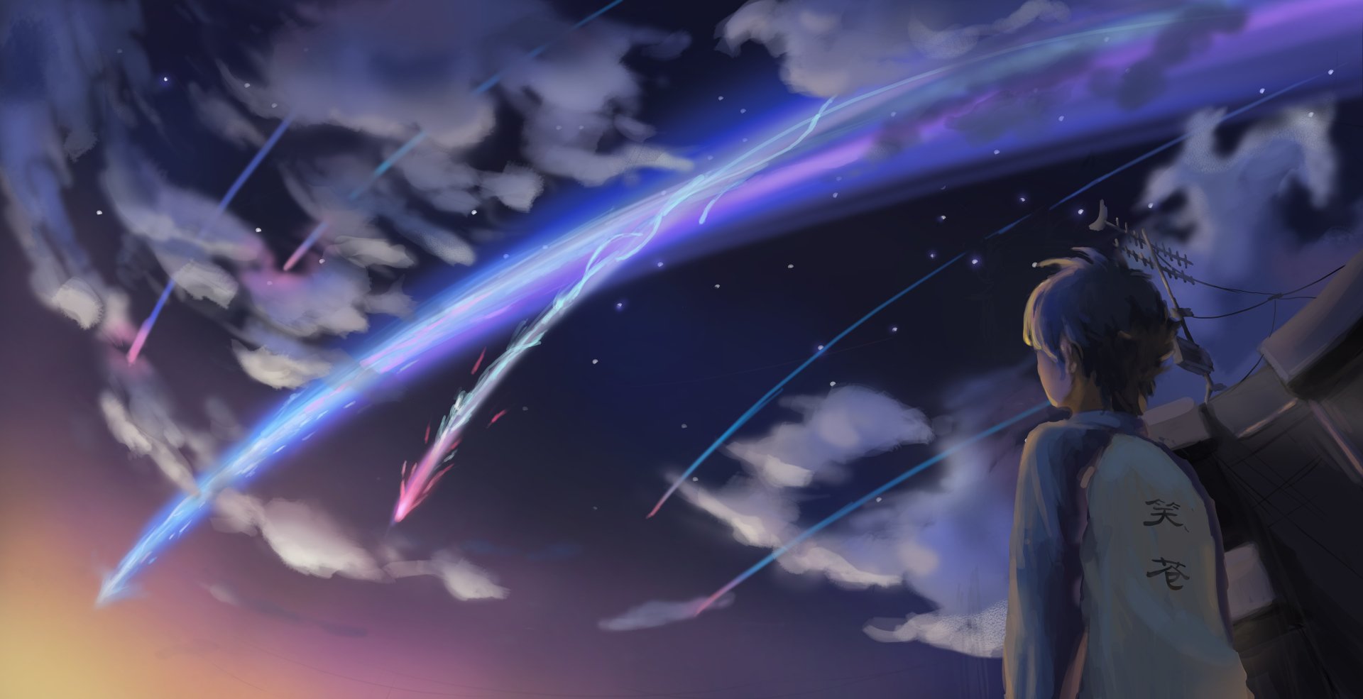 Download Taki Tachibana Anime Your Name. 4k Ultra HD Wallpaper by Linker Cang ￣▽￣