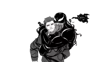 Eddie Brock Comic Venom HD Desktop Wallpaper | Background Image
